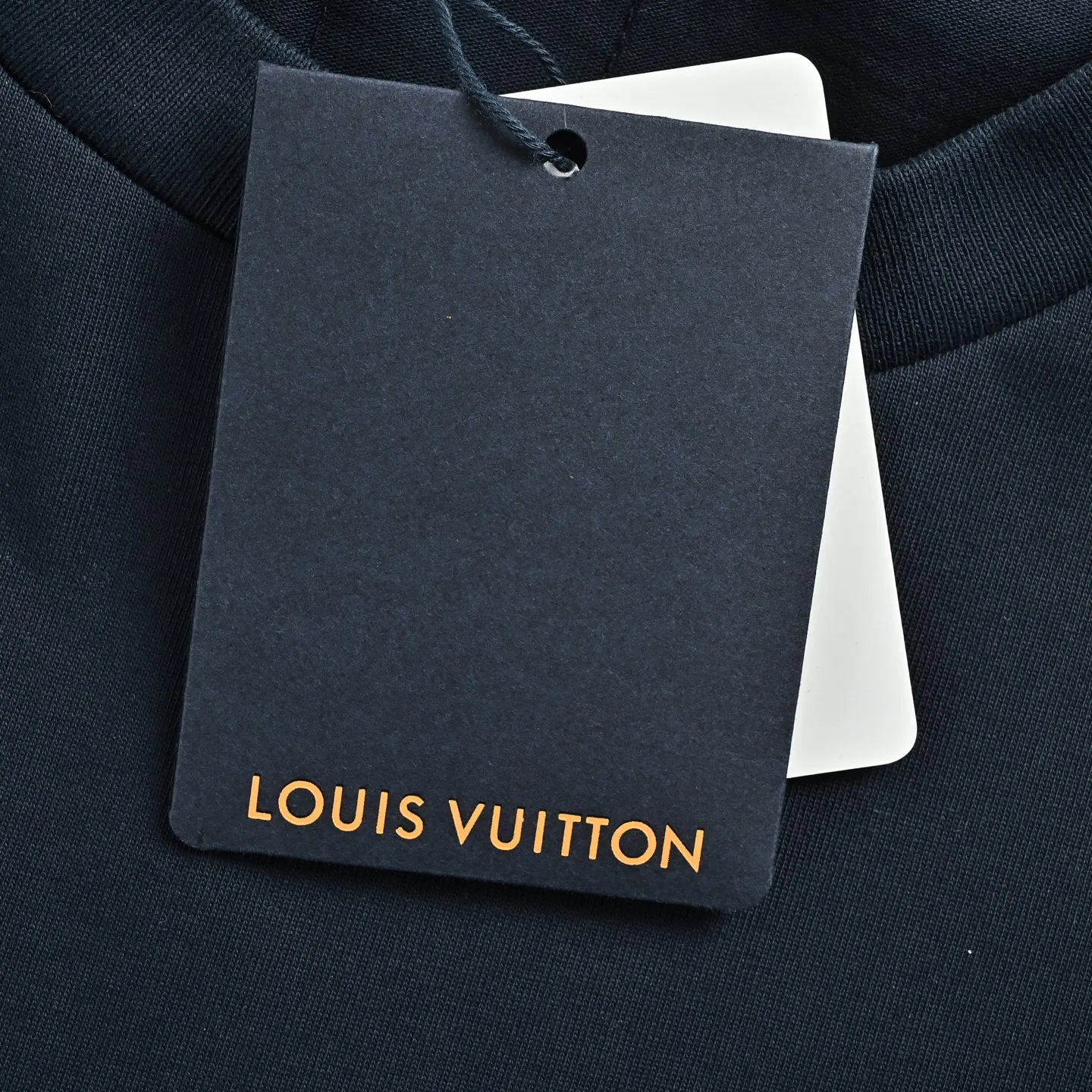 Louis Vuitton/Louis Vuitton 26ss denim patch embroidered short sleeves